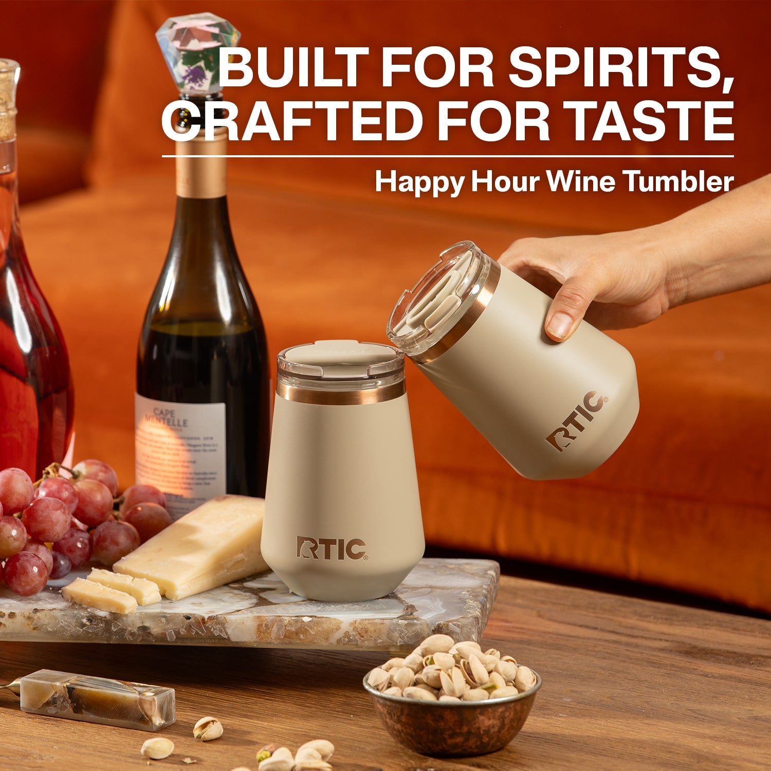 12oz Happy Hour Wine Tumbler