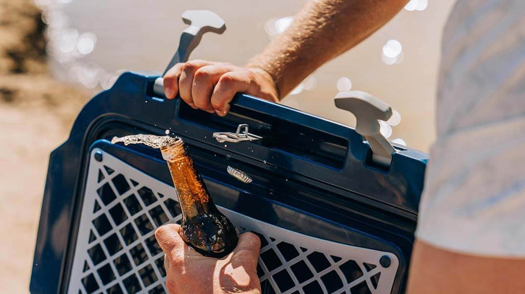 45 QT Ultra-Tough Wheeled Cooler