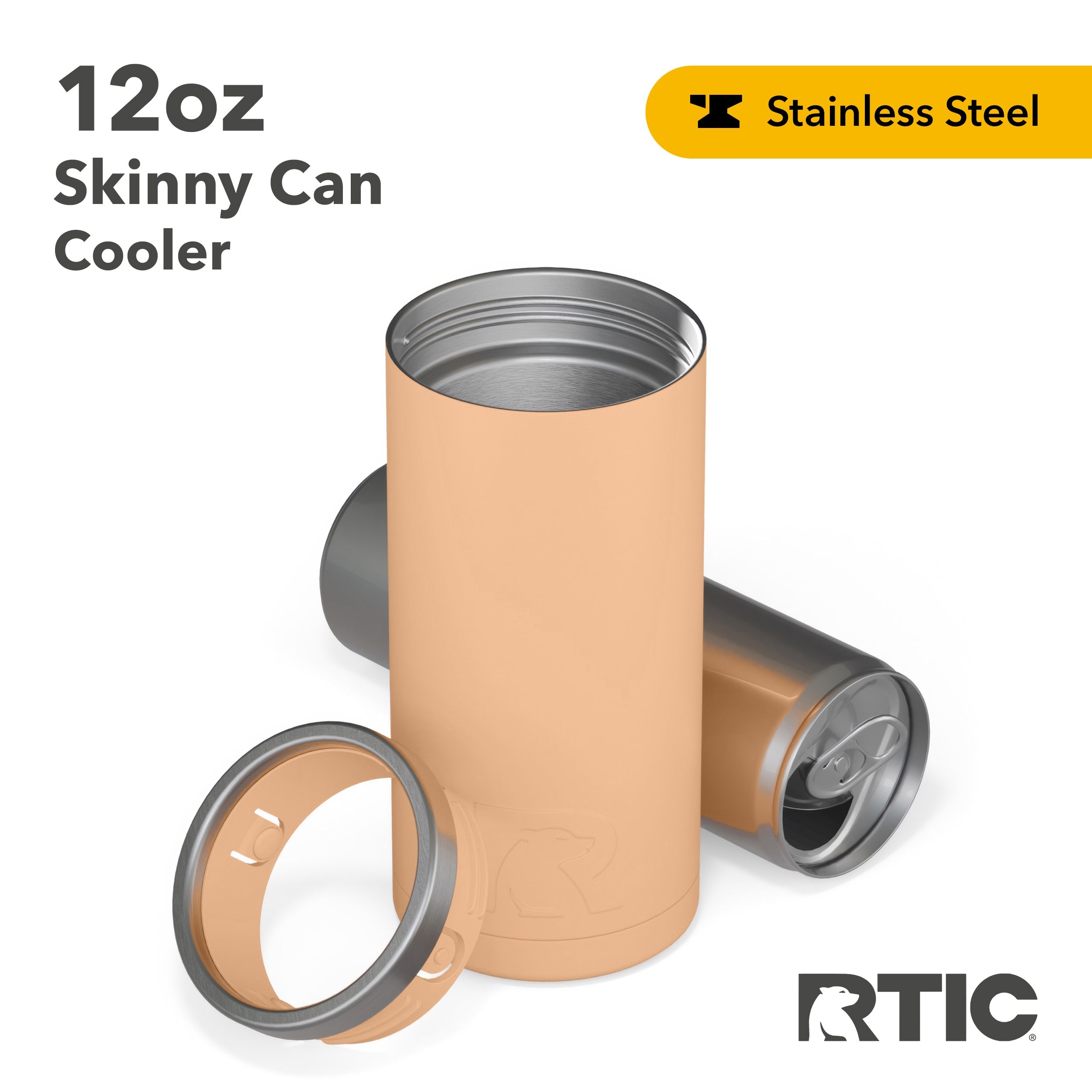 12oz Essential Skinny Can Cooler