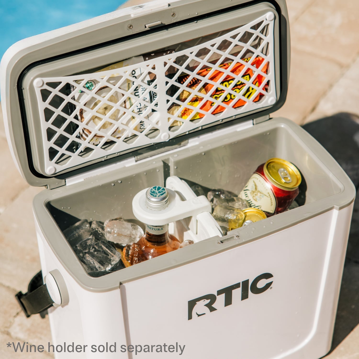 16 QT Road Trip Cooler Freezable Divider