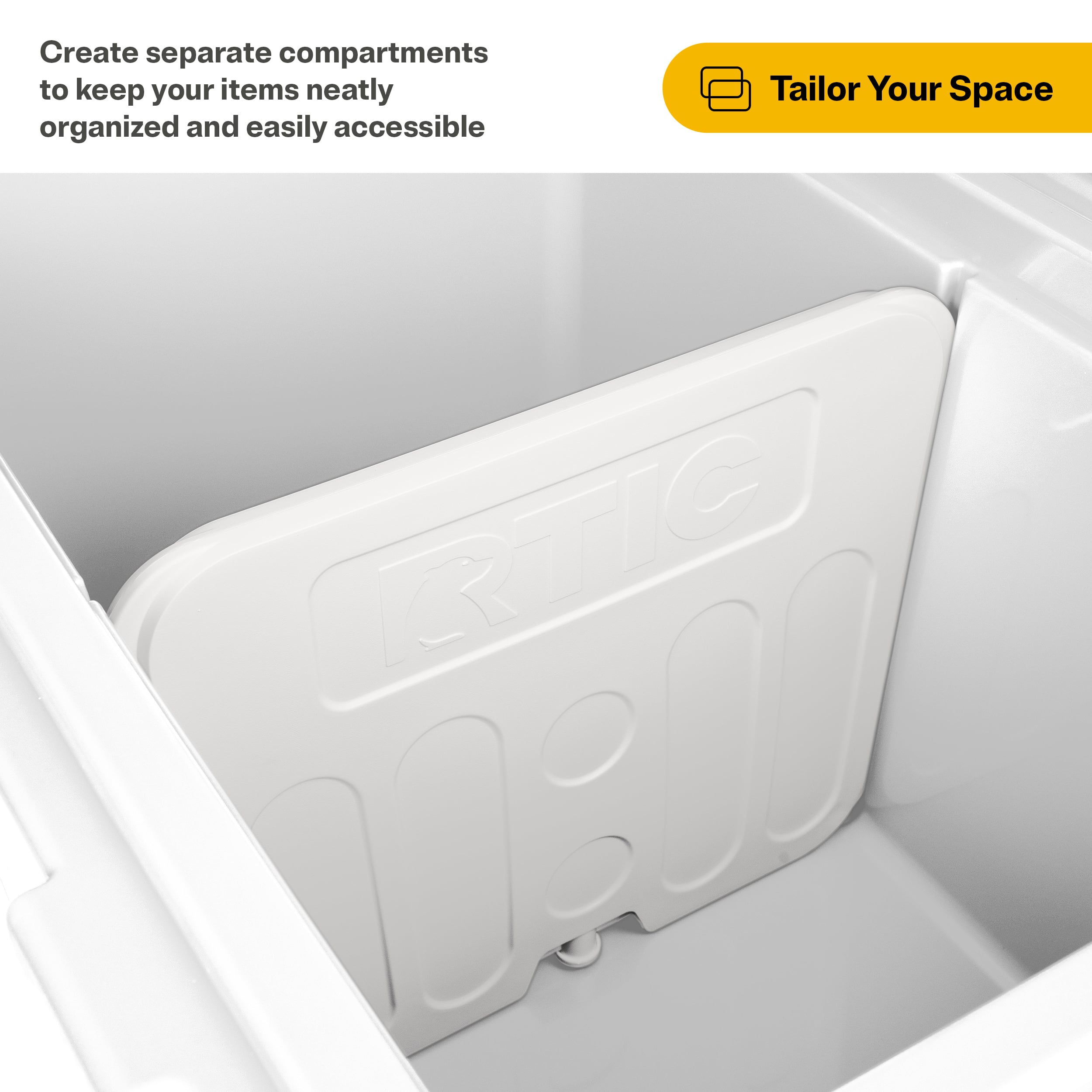 Ultra-Tough Cooler Freezable Divider
