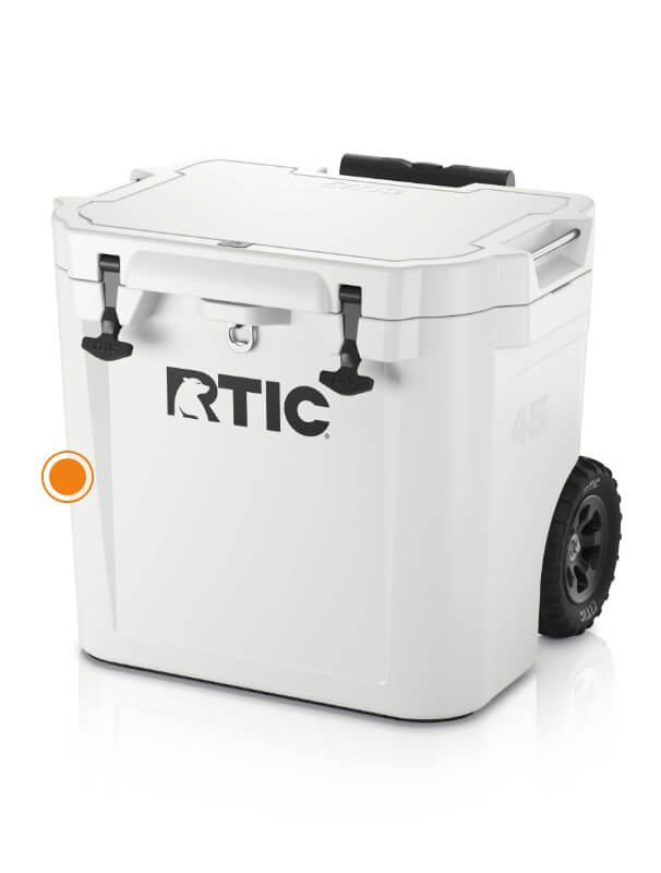 45 QT Ultra-Tough Wheeled Cooler