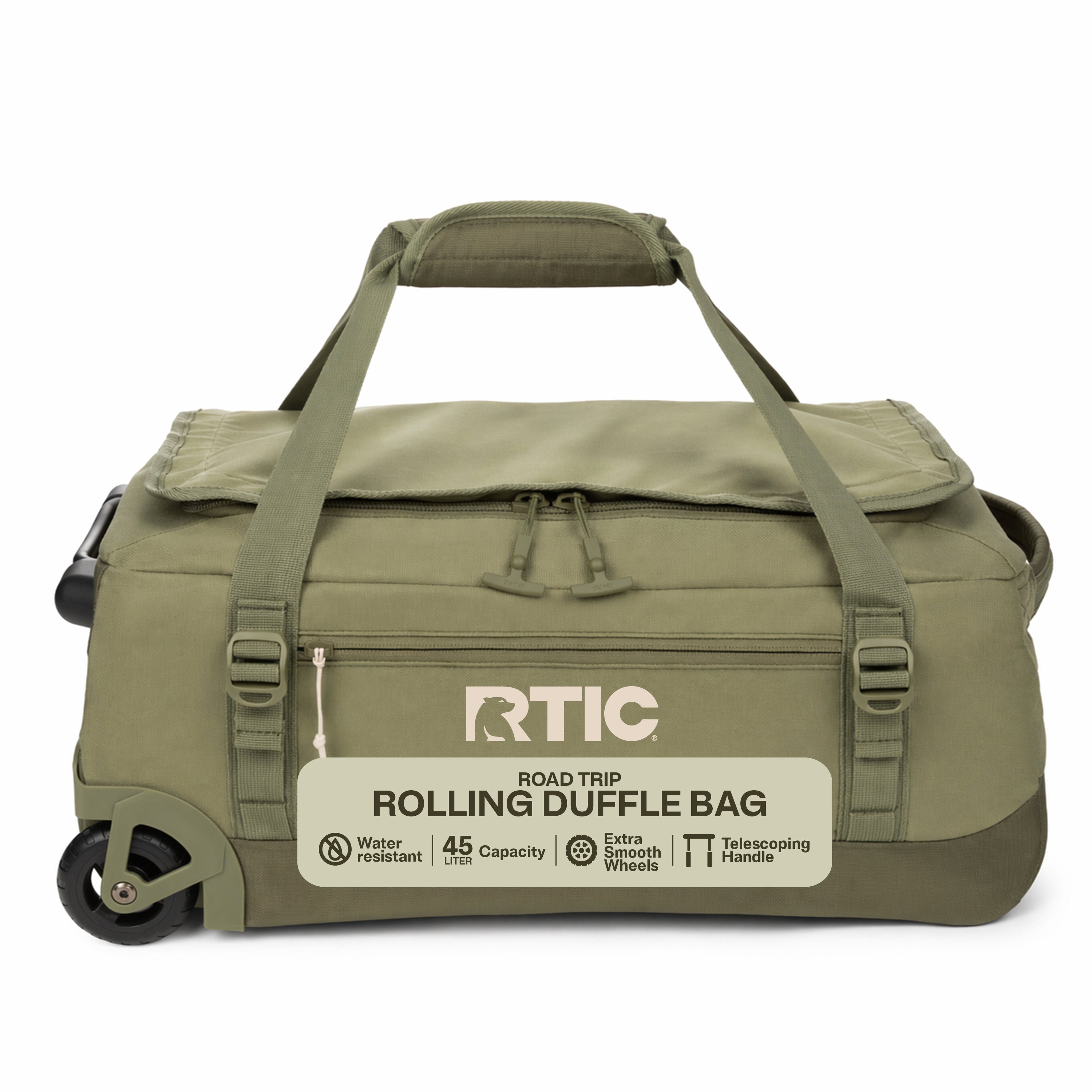 Road Trip Rolling Duffle Bag
