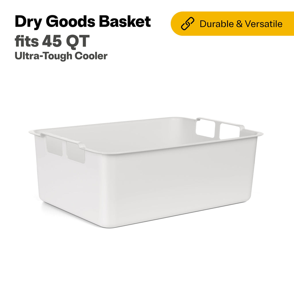 Ultra-Tough Cooler Dry Goods Basket